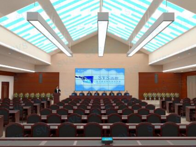 学术报告厅效果图二