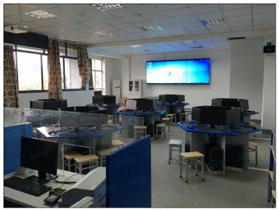 SVS为某校打造多媒体互动教室（无纸化+大屏拼接